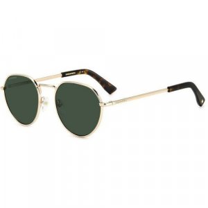 Солнцезащитные очки D2 0019/S 06J QT, коричневый, золотой DSQUARED2. Цвет: коричневый