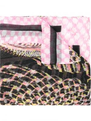 Twister printed scarf Lala Berlin. Цвет: многоцветный
