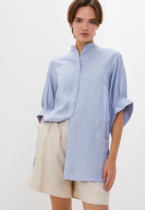 Блуза Minaku. Цвет: голубой