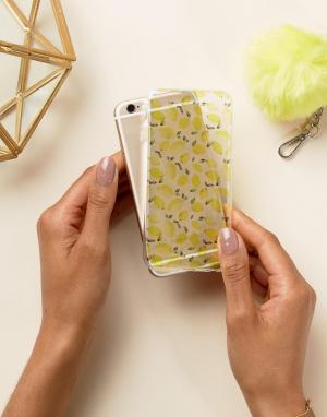 Чехол для iPhone 6 с принтом лимонов Signature-Желтый SIGNATURE