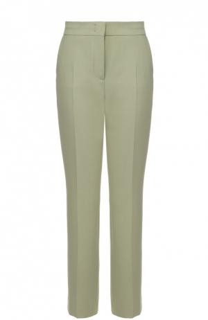 Укороченные расклешенные брюки со стрелками Dorothee Schumacher. Цвет: зеленый