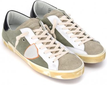 Кроссовки PRSX Low Sneaker, цвет Mixage/Militaire Blanc Philippe Model