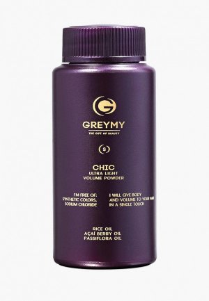 Пудра для волос Greymy Chic Ultra Light Volume Powder, 10 г. Цвет: фиолетовый