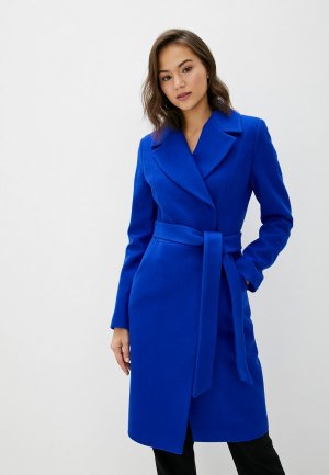 Пальто Rosso Style. Цвет: синий