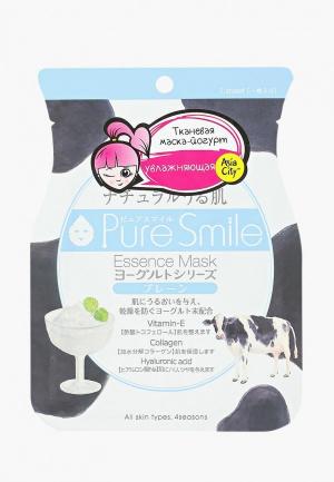 Маска для лица Pure Smile Yougurt на йогуртовой основе 1 шт. Цвет: прозрачный