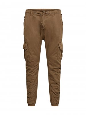 Зауженные брюки-карго , коричневый Urban Classics