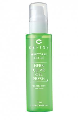 Гель-пилинг оcвежающий Beauty Pro Herb Clear Gel Fresh Cefine. Цвет: бесцветный