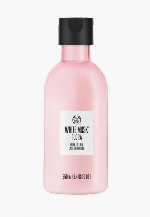 Лосьон для тела The Body Shop White Musk Flora, 250 мл. Цвет: розовый