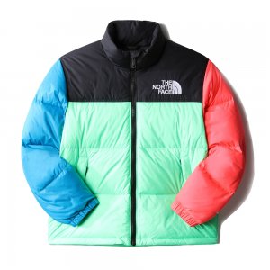 Подростковая куртка Teen 96 Nuptse Jacket The North Face. Цвет: разноцветный