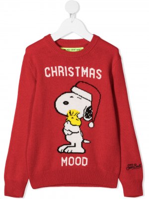 Джемпер Douglas Snoopy Christmas Mc2 Saint Barth Kids. Цвет: красный