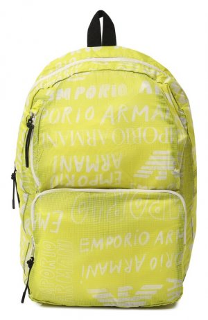 Рюкзак Emporio Armani. Цвет: зелёный