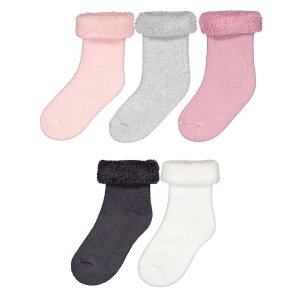 Комплект из 5 пар носков LA REDOUTE COLLECTIONS. Цвет: бежевый