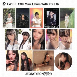 TWICE 13-й мини-альбом с молодежной фотокарточкой YOU-th, плакатом, пленкой, стикером Jeongyeon KPOP K-POP