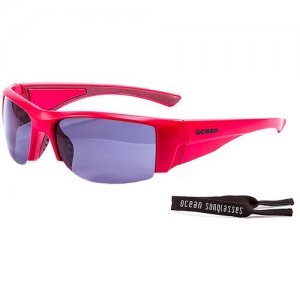 Солнцезащитные очки  Guadalupe Matt Red / Grey Polarized lenses, красный OCEAN. Цвет: красный