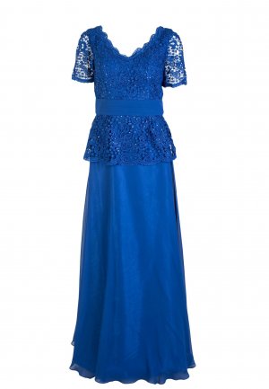 Платье MIKAEL. Цвет: синий