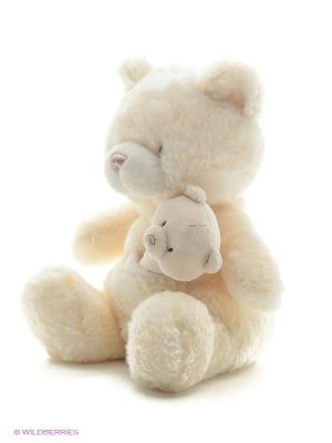 Игрушка мягкая (Oh So Soft Bear & Rattle Combo, 28 см). Gund. Цвет: белый