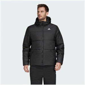 Куртка Adidas BSC HOOD INS J GH7374 L. Цвет: черный