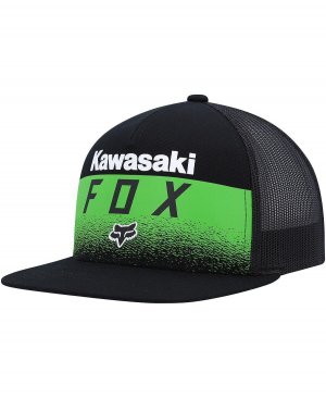 Черная кепка Kawasaki Snapback для мальчиков Youth Fox
