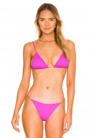 Топ Chain Triangle, цвет Bubblegum Firenze Vix Swimwear