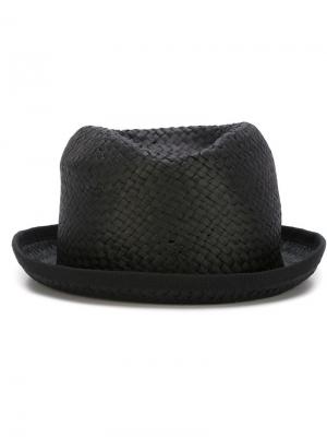 Хлопчатобумажная шляпа Nostra Santissima. Цвет: чёрный