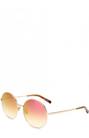 Солнцезащитные очки Frency&Mercury. Цвет: золотой