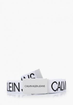 Ремень Calvin Klein Jeans. Цвет: белый