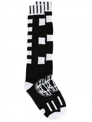 Носки с логотипом KTZ. Цвет: черный