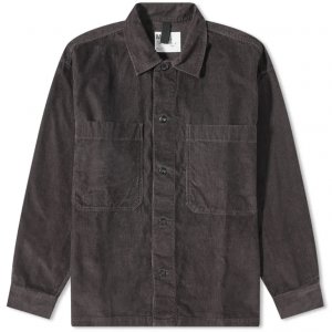 Рубашка MHL By Margaret Howell Big Pocket, темно-коричневый