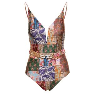 Купальник swimsuit with all-over paisley motif an , мультиколор Zimmermann