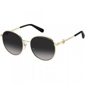 Солнцезащитные очки MARC JACOBS, золотой Jacobs. Цвет: золотистый/серый