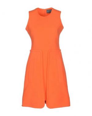 Короткое платье ANTIPODIUM. Цвет: оранжевый