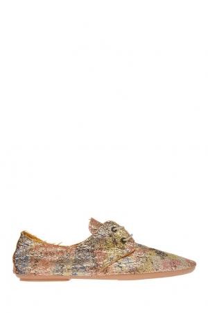 Блестящие ботинки Anniel. Цвет: multicolor