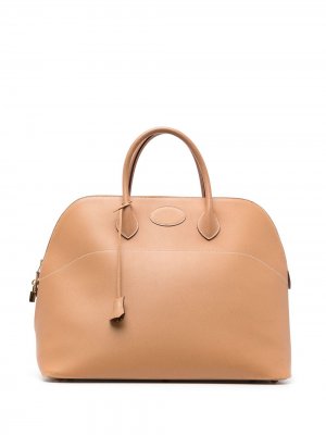 Дорожная сумка Bolide 45 1994-го года Hermès. Цвет: коричневый