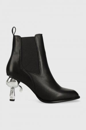 Кожаные ботинки челси IKON HEEL , черный Karl Lagerfeld