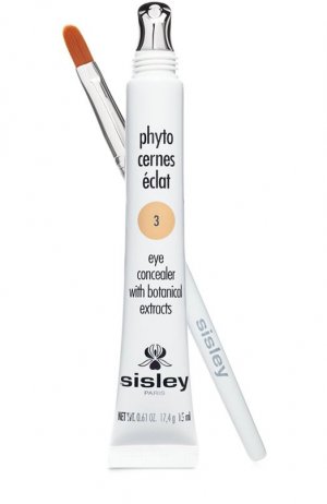 Консилер с кистью для кожи вокруг глаз №3 (15ml) Sisley. Цвет: бесцветный