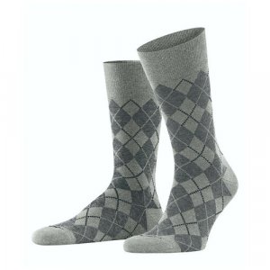 Носки , размер 40-46, серый Burlington. Цвет: серый