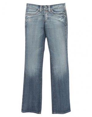 Джинсовые брюки S.O.S. by ORZA STUDIO. Цвет: синий