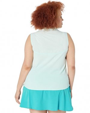 Поло Puma Harding Sleeveless Polo, цвет Soothing Sea