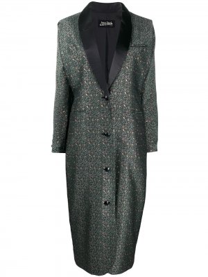Пальто-блейзер 1985-го года Jean Paul Gaultier Pre-Owned. Цвет: зеленый