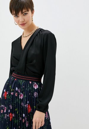 Блуза Diane von Furstenberg DVF MURIEL. Цвет: черный