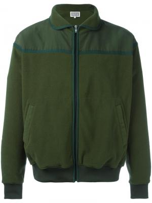 Флисовая куртка на молнии C.E.. Цвет: зелёный