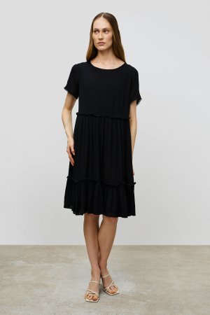 Платье BAON. Цвет: черный