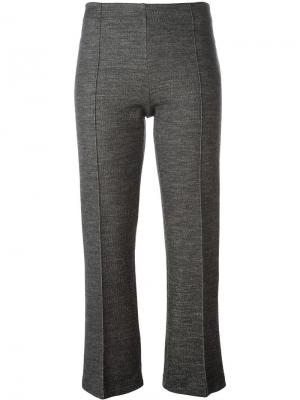 Укороченные брюки By Malene Birger. Цвет: серый
