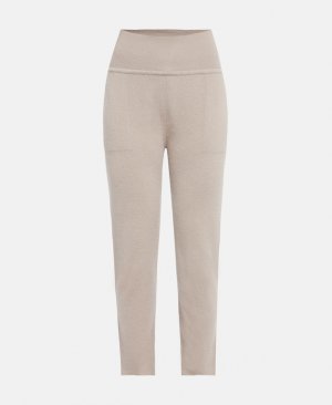Кашемировые брюки, серо-коричневый Sminfinity