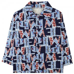 Рубашка YOULALA, размер 110/116, синий Юлала. Цвет: синий