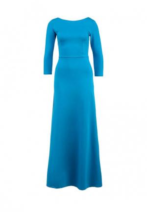 Платье Анна Чапман. Цвет: голубой