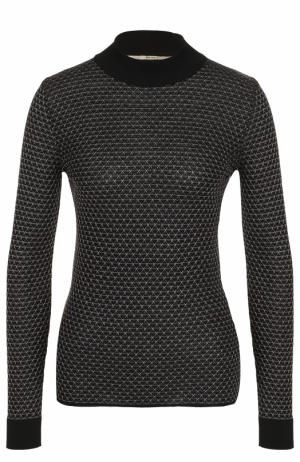 Облегающий пуловер с круглым вырезом Roland Mouret. Цвет: черный