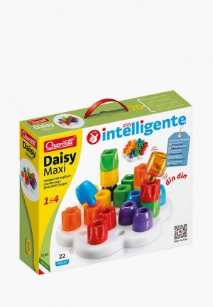 Набор игровой Quercetti Daisy Maxi, 22 элемента. Цвет: разноцветный