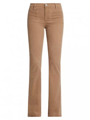 Расклешенные вельветовые джинсы Le Bardot , цвет light camel Frame