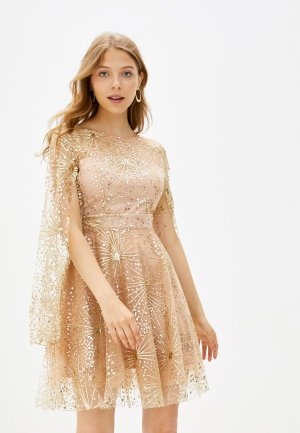 Платье Gepur. Цвет: золотой